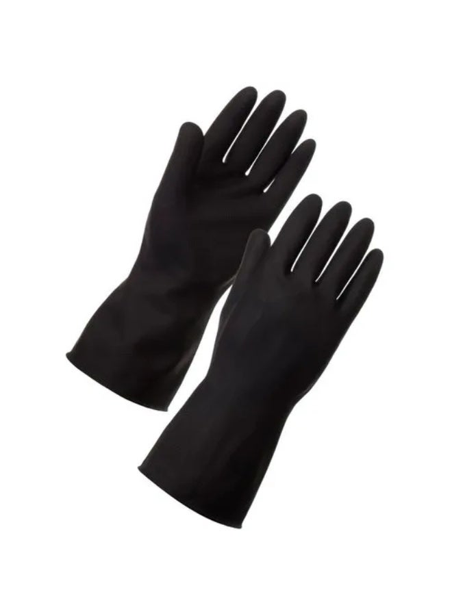 زوج قفازات مطاطية صناعية مقاس كبير